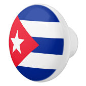 Cubaanse vlag keramische knop (Rechts)