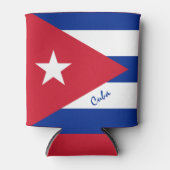 Cubaanse vlag koelbox en Cubaanse partij /sport Blikjeskoeler (Voorkant)
