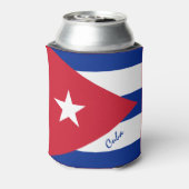 Cubaanse vlag koelbox en Cubaanse partij /sport Blikjeskoeler (Blikje Achterkant)