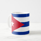 Cubaanse vlag koffiemok (Voorkant links)