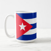 Cubaanse vlag koffiemok (Links)
