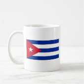 Cubaanse vlag koffiemok (Links)