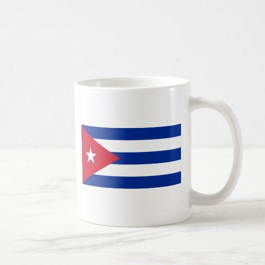 Cubaanse vlag koffiemok (Rechts)