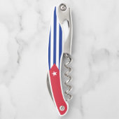 Cubaanse vlag kurkentrekker (Achterkant)
