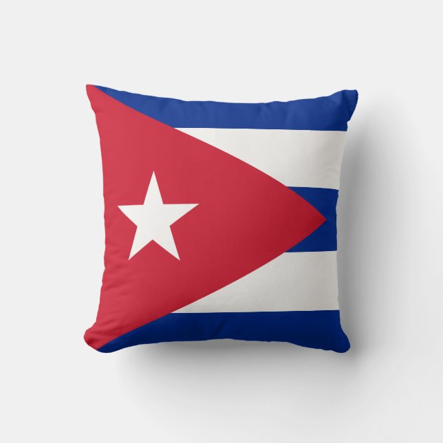 Cubaanse vlag kussen (Voorkant)