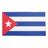 Cubaanse vlag kussensloop (Achterkant)