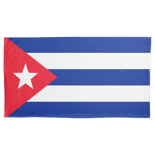 Cubaanse vlag kussensloop (Voorkant)