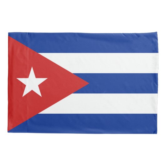 Cubaanse vlag kussensloop (Achterkant)