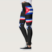 Cubaanse vlag leggings (Links)