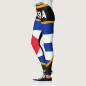 Cubaanse vlag leggings (Links)