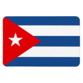 Cubaanse vlag magneet (Horizontaal)