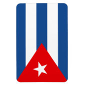 Cubaanse vlag magneet (Verticaal)