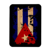 Cubaanse vlag magneet (Verticaal)