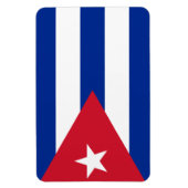 Cubaanse vlag magneet (Verticaal)
