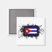Cubaanse vlag magneet (Voorkant / Achterkant)