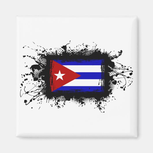 Cubaanse vlag magneet (Voorkant)