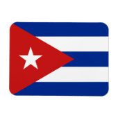 Cubaanse vlag magneet (Horizontaal)
