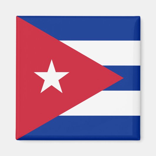 Cubaanse vlag magneet (Voorkant)