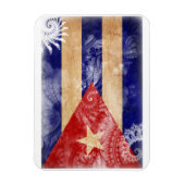 Cubaanse vlag magneet (Verticaal)