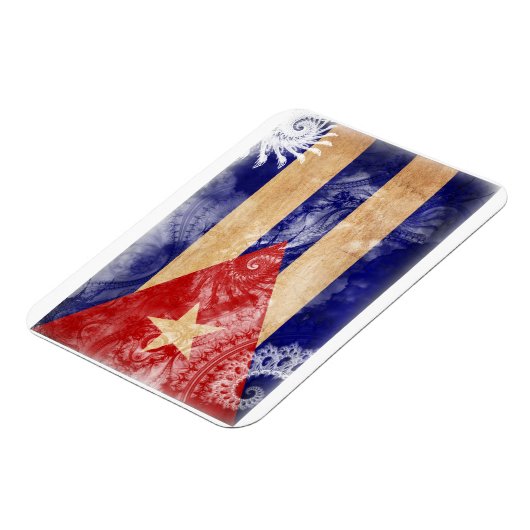 Cubaanse vlag magneet (Linkerzijde)