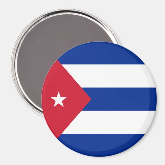 Cubaanse vlag magneet (Voorkant / Achterkant)