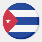 Cubaanse vlag magneet (Voorkant)