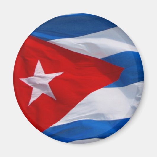 cubaanse vlag magneet (Voorkant)