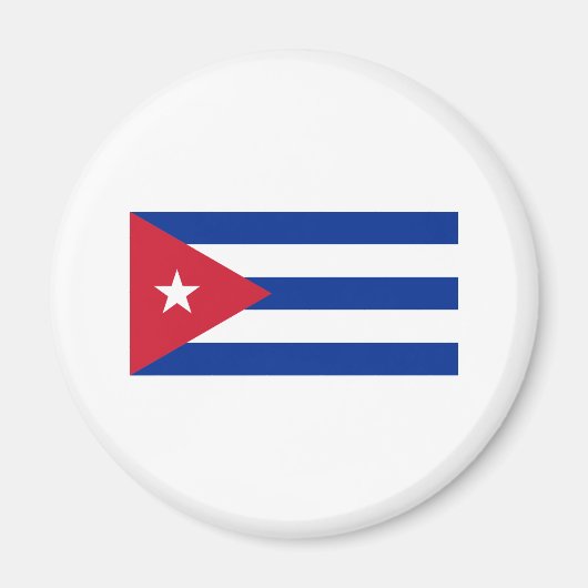 Cubaanse vlag magneet (Voorkant)