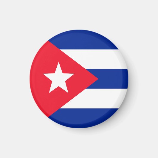 Cubaanse vlag magneet (Voorkant)