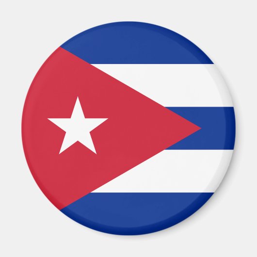 Cubaanse vlag magneet (Voorkant)
