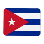 Cubaanse vlag magneet (Horizontaal)