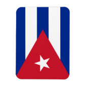Cubaanse vlag magneet (Verticaal)