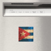 Cubaanse vlag met krassen en slechtste Magneet (Insitu (Vaatwasser))