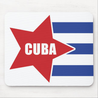 Cubaanse vlag Mousepad Muismat