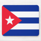 Cubaanse vlag muismat (Voorkant)