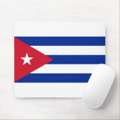 Cubaanse vlag muismat (Met muis)