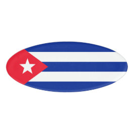 Cubaanse vlag naambadge