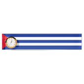 Cubaanse vlag naambordje (Voorkant)