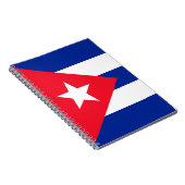 Cubaanse vlag notitieboek (Rechterzijde)