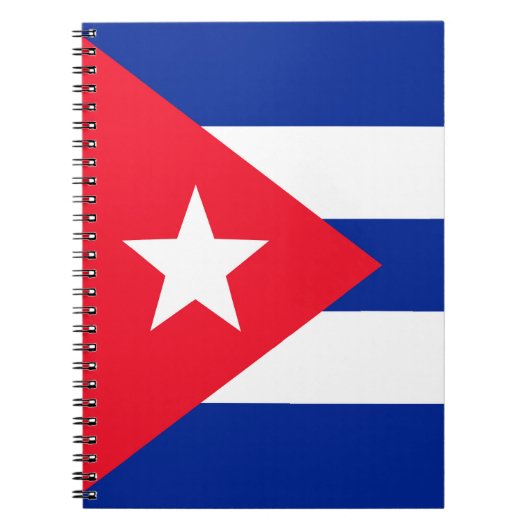 Cubaanse vlag notitieboek (Voorkant)