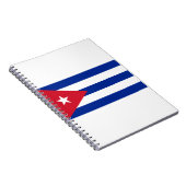 Cubaanse vlag notitieboek (Rechterzijde)