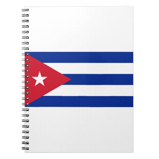 Cubaanse vlag notitieboek (Voorkant)