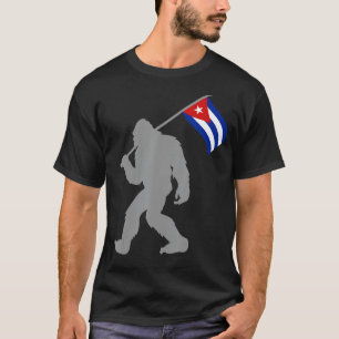 Cubaanse vlag op Cuba T-shirt