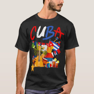 Cubaanse vlag outfit ideeën voor kinderen Hispanic T-shirt