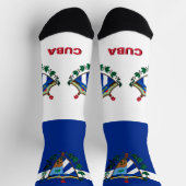 Cubaanse vlag Patriottisch, Duurzame Cuba Premium Sokken (Top)