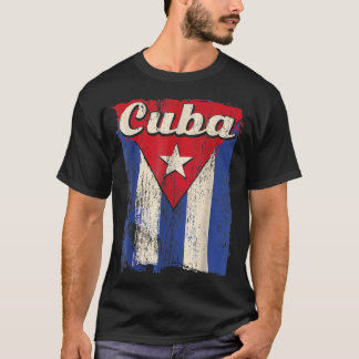 Cubaanse vlag Patriottisch ondersteunt Cuba Graphi T-shirt