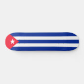 Cubaanse vlag persoonlijk skateboard (Horizontaal)
