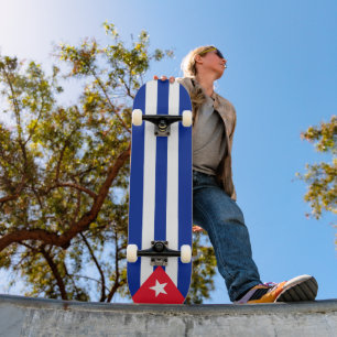 Cubaanse vlag persoonlijk skateboard