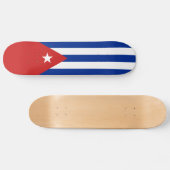 Cubaanse vlag persoonlijk skateboard (Horizontaal)