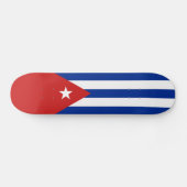 Cubaanse vlag persoonlijk skateboard (Horizontaal)